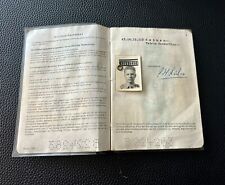Very Rare Item - Dutch military passport Royal Army Artillery  Model  From 1962 picture