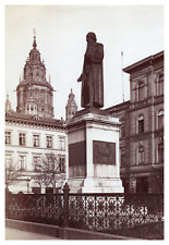Germany, Mainz, Gutenberg Monument, Vintage Print, circa 1900 Vintage Print picture