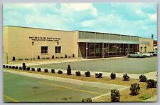 Wheeling West Virginia United States Post Office Building Chrome Postcard picture
