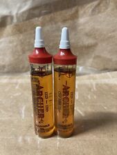 (x2)- ARCHER HOUSEHOLD OIL 1.5 FL OZ FIRE ARMS, FISHING REELS 60 YEARS-1929-1989 picture