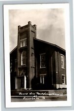 RPPC Elizabeth PA-Pennsylvania, Round Hill Church, Real Photo Vintage Postcard picture