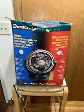 Vintage Duracraft 3 Speed 12” Fan Table or Wall Hanging  TURBOAIR Gray White picture