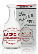 FRENCH LACROIX GLASS WATER CARAFE picture