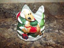 Lenox Rudolph The Red Nosed Reindeer Votive Candle Holder 2002 picture