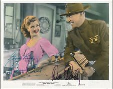 WHAT PRICE GLORY MOVIE CAST - PRINTED PHOTOGRAPH SIGNED IN INK WITH CO-SIGNERS picture