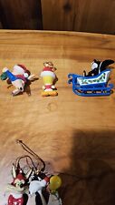 Vtg Bugs Bunny And Friends Christmas Ornaments picture