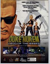 2000 Duke Nukem Land of the Babes PS1 PC Print Ad/Poster Video Game Promo Art picture