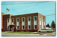 c1960's Franklin City Hall Exterior Franklin Virginia VA Unposted Cars Postcard picture