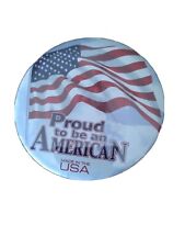 Proud to be an American Large Button picture