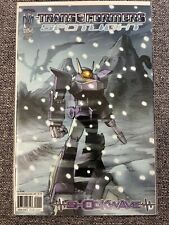 IDW 2006 TRANSFORMERS SPOTLIGHT SHOCKWAVE Comic Book Issue #1 One Shot B Cover picture
