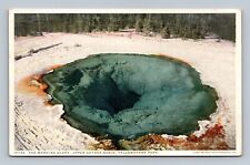 Postcard, The Morning Glory , Upper Geyser Basin, Yellowstone, Wyoming picture
