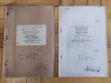 Rare document CHERNOBYL USSR Gidrospetsproekt Elimination consequences accident picture