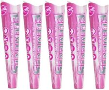 Elements Pink Cone 1 1/4 Size Pre-Rolled Cones (84mm) - 5 Pack - 30 Cones total picture