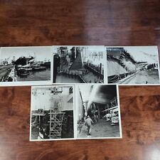 USS Saratoga Sea US Navy Vintage 8x10 Photo Photograph 1981 overhaul shipyard PA picture
