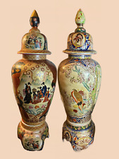 Pair Of Huge Chinese Urns 51