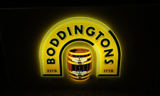 VERY RARE VINTAGE BODDINGTONS BEER LIGHTED SIGN-ALE-BEE-LAGER-MANCHESTER ENGLAND picture