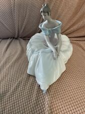 LLADRO PORCELAIN FIGURINE NAO COLLECTION - HOPE THE SITTING BALLERINA picture