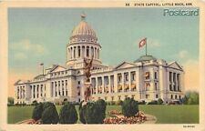 AR, Little Rock, Arkansas, State Capitol, Curt Teich No. 2A-H1031 picture