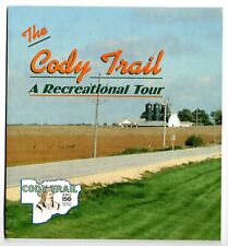 The Cody Trail (A Recreational Tour) Historic Map of LeClaire, Iowa Buffalo Bill picture