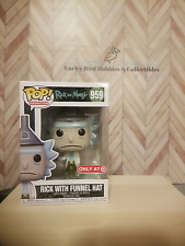 Funko Pop Vinyl: Rick and Morty - Rick with Funnel Hat - Target (Exclusive)... picture
