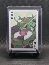 Rayquaza 9 of Clubs Pokemon TCG Playing Card Poker Card Nintendo Japanese NM/M picture