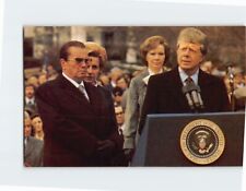 Postcard President and Mrs. Carter greet Marshal and Mts. Tito of Yugoslavia USA picture