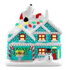 The Peanuts Gang The Merriest House in Town Musical Tabletop Decoration W/Lights picture