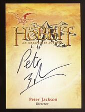 PETER JACKSON 2014 The Hobbit: An Unexpected Journey AUTO Autograph SSP picture