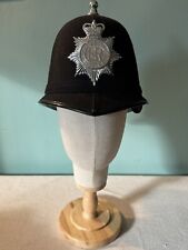 English Comb Top Bobby Police Hat Metropolitan Custodian Helmet UK British EIIR picture