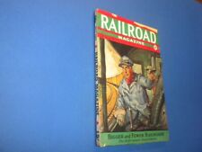 RAILROAD MAGAZINE - 1939 July - vintage pulp magazine TRAIN ENGINES TRAVEL picture