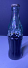 2 -Vintage Coke Bottles - Saudi Arabia - ONE FULL - ONE HALF FULL - CIRCA 97-98 picture