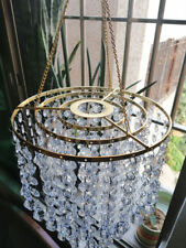 1PCS Round Centerpiece Chandelier Hanger Acrylic Beads Wedding Christmas Party   picture