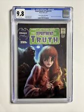 Department Of Truth #10 (2021) CGC 9.8 Image House Of Secrets 92 Homage Variant picture