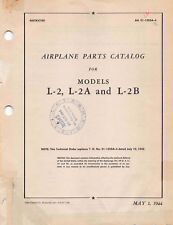 1944 L-2 Parts Catalog World War II Book Flight Manual Pilot's Handbook -CD picture