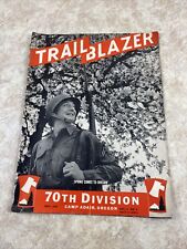 WWII US Army 70th Infantry Division Trail Blazer Magazine May 1944 Vol 1 No 4 picture