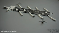 Regional Model Airport Building + Extension | 1:400 Scale | Clipper Models picture