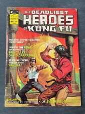 Deadliest Heroes of Kung Fu #1 1975 Marvel Comics All New Savage Yakuza GD/VG picture