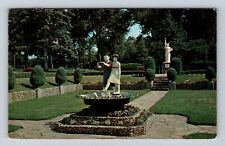 Sioux Falls SD-South Dakota, McKennan Park Sunken Garden, Vintage Postcard picture