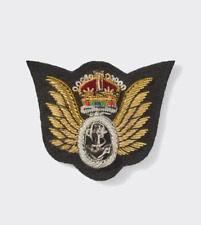 Authentic Royal Navy Observers Wings Badge-Bullion Embroidery|Military Aviation picture