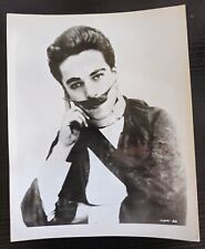 Charlie Chaplin rare French press photo magician hypnotist Walford Bodie picture