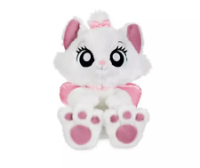 Disney Parks Aristocats Pink White Marie Big Feet Soft Plush Stuffed Animal NEW picture