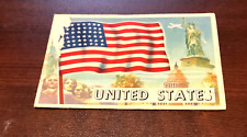 1956 Topps Flags of the World #1 United States.  FILLER picture