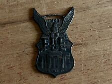 1941 FOE Watch FOB Grand Aerie Convention Deco Fraternal Order Eagles Vtg WW2 picture