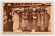 Post Exchange Branch at Camp Howze Texas Ullman Unposted White Border Postcard picture