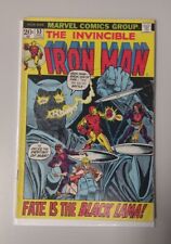 Iron Man #53 1972 Marvel Comics 1st Black Lama picture