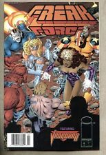 Freak Force #4-1994 nm 9.4 Image Newsstand Variant Cover    picture