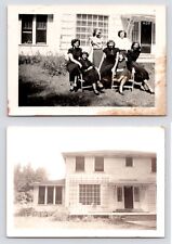 (2) 1940-48~Alpha Omicron Pi~Sorority House~Gainesville Florida FL~UF~Vtg Photos picture