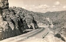 1948 ARIZONA RPPC POSTCARD: MIAMI SUPERIOR HWY. 60, DEVIL'S CANYON, AZ picture
