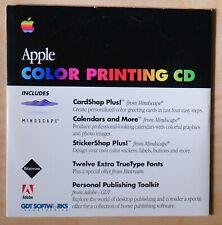 Vintage Apple Color Printing CD 1996 picture