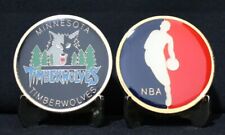 NBA MINNESOTA TIMBERWOLVES SPORT COLLECTIBLE CHALLENGE COIN picture